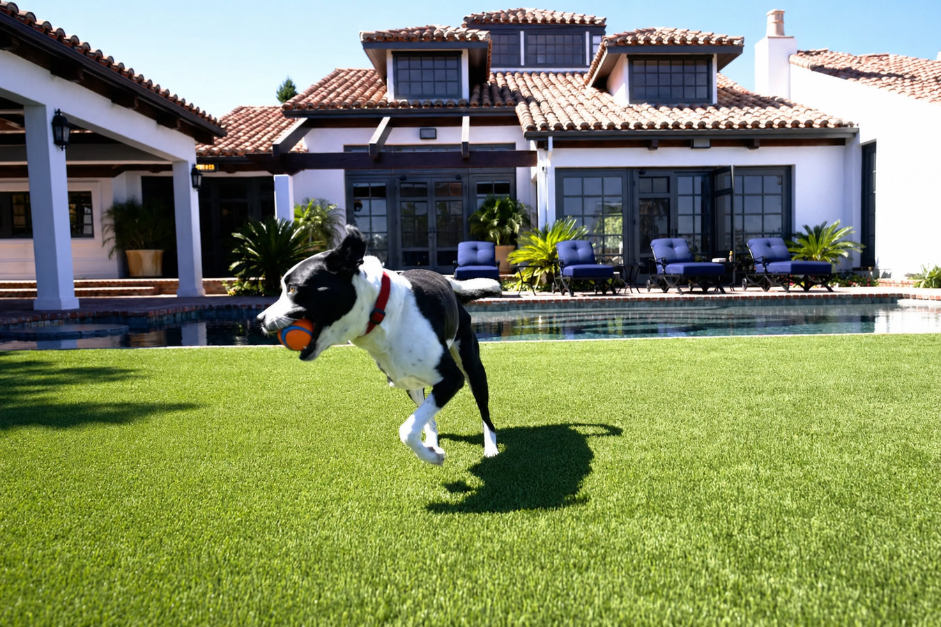 Pet-friendly turf in Pacifica, CA